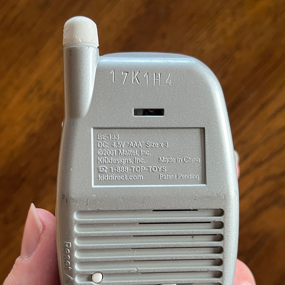 Barbie Pink Floral Toy Phone - Picture 3 of 12